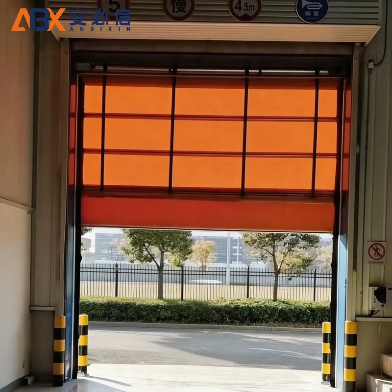 天津软帘堆积门
